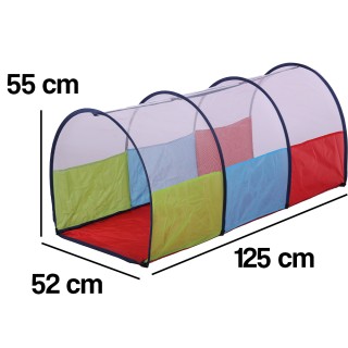 BAKAJI Πτυσσόμενη Σήραγγα Παιχνιδιού για Παιδιά 125cm για Ανάπτυξη ... BAKAJI Πτυσσόμενη Σήραγγα Παιχνιδιού για Παιδιά 125cm για Ανάπτυξη ...