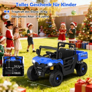 Costway Ηλεκτρικό Αυτοκίνητο Παιδιών με Ηλεκτρική Ανατροπή & Τηλεχε... Costway Ηλεκτρικό Αυτοκίνητο Παιδιών με Ηλεκτρική Ανατροπή & Τηλεχε...