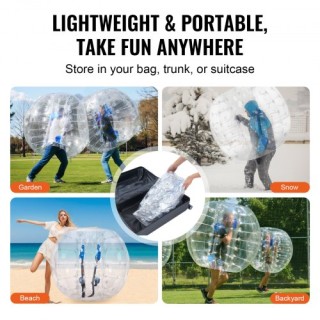 Φουσκωτή Μπάλα Σύγκρουσης VEVOR 1.5M για Ενήλικες & Εφήβους CRKCQP... Φουσκωτή Μπάλα Σύγκρουσης VEVOR 1.5M για Ενήλικες & Εφήβους CRKCQP...