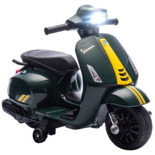 AIYAPLAY Παιδική Ηλεκτρική Μοτοσυκλέτα με Άδεια Vespa, Επαναφορτιζό...