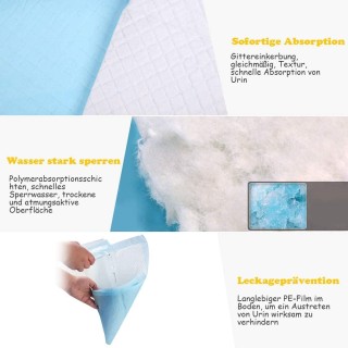 Costway Υποστρώματα Εκπαίδευσης Κατοικιδίων Μίας Χρήσης με 5 Στρώσ... Costway Υποστρώματα Εκπαίδευσης Κατοικιδίων Μίας Χρήσης με 5 Στρώσ...