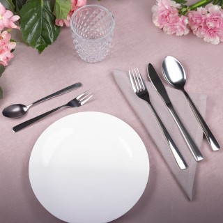 Villa dEste Home Σετ 6 τμχ Ανοξείδωτο Κουτάλι 1810 με Λαμπερό Ασημέ...