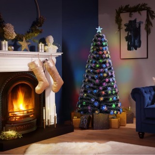 BAKAJI Φωτιζόμενο Χριστουγεννιάτικο Δέντρο 150cm με Πολύχρωμα LED Φ... BAKAJI Φωτιζόμενο Χριστουγεννιάτικο Δέντρο 150cm με Πολύχρωμα LED Φ...