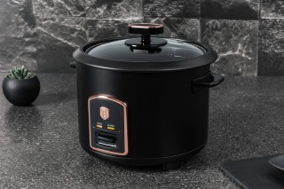 Berlinger Haus Παρασκευαστής Ρυζιού 700W Χωρητικότητας 1.8L, Black ...