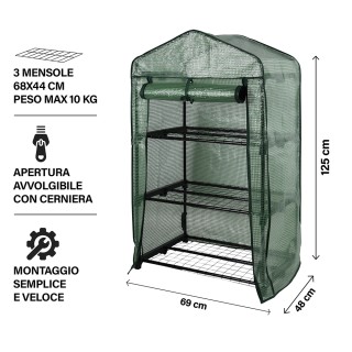 Galileo Θερμοκήπιο με 3 ράφια Est 2188460