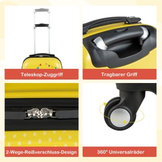 Costway Σετ Βαλίτσας και Σακιδίου για Παιδιά με Χαριτωμένα Σχέδια ... Costway Σετ Βαλίτσας και Σακιδίου για Παιδιά με Χαριτωμένα Σχέδια ...