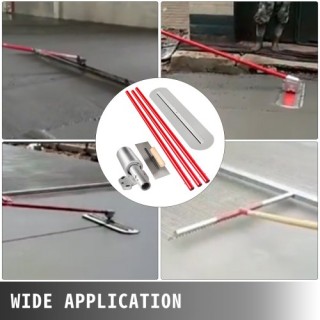 Σετ Εργαλείων Σκυροδέματος VEVOR με Μάνγκανο Χάλυβα 900x200mm SNMZ... Σετ Εργαλείων Σκυροδέματος VEVOR με Μάνγκανο Χάλυβα 900x200mm SNMZ...