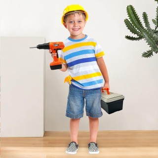 BAKAJI Σετ 36 Εργαλεία για Παιδιά με Ηλεκτρικό Παιχνιδόδραπανο Ιδέα... BAKAJI Σετ 36 Εργαλεία για Παιδιά με Ηλεκτρικό Παιχνιδόδραπανο Ιδέα...