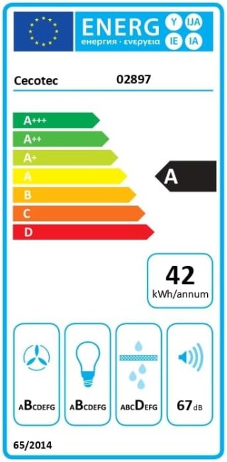 Απορροφητήρας Καμινάδα 90cm Bolero Flux DT 90650 650m³/h Μαύρο CEC-... Απορροφητήρας Καμινάδα 90cm Bolero Flux DT 90650 650m³/h Μαύρο CEC-...
