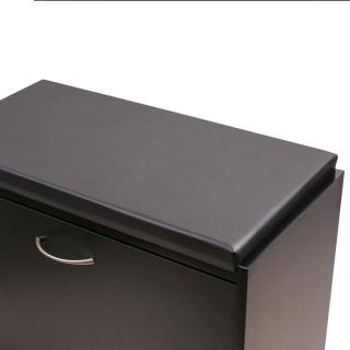 BAKAJI  Παπουτσοθήκη Πάγκος 1 Πόρτα Τριπλού Βάθους με Κάθισμα από Ο...