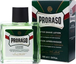 Proraso After Shave Lotion Eucalyptus & Menthol 100ml 8004395009701 Proraso After Shave Lotion Eucalyptus & Menthol 100ml 8004395009701