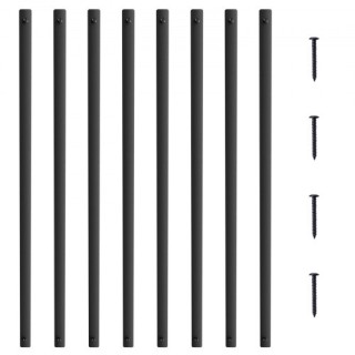 Σιδερένια Κάγκελα Σκάλας VEVOR, 72τμχ, Μαύρο Σατινέ BPKLGZ38YC72HC... Σιδερένια Κάγκελα Σκάλας VEVOR, 72τμχ, Μαύρο Σατινέ BPKLGZ38YC72HC...