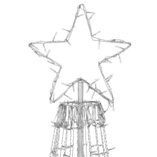 BAKAJI Φωτεινό Χριστουγεννιάτικο Δέντρο 224cm 592 LED Θερμό Λευκό ... BAKAJI Φωτεινό Χριστουγεννιάτικο Δέντρο 224cm 592 LED Θερμό Λευκό ...