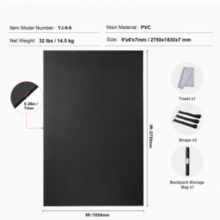 VEVOR Στρώμα Γυμναστικής Αντιολισθητικό (9x6ft) DXYJD6YC9YC0WPD6YV0 VEVOR Στρώμα Γυμναστικής Αντιολισθητικό (9x6ft) DXYJD6YC9YC0WPD6YV0