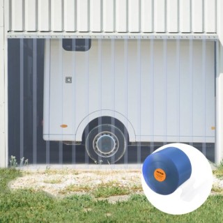 VEVOR Πόρτα PVC 50 x 8 Ρολό Ψυγείου Διάφανη Πλαστική  JZPVC50X81PCS...