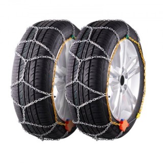 Αλυσίδες Χιονιού VEVOR 2 Τεμ. Ατσάλι Μαγγανίου Ασημί  XDLTOZ5SXP56K...