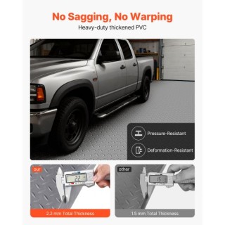 VEVOR Ρολό Δαπέδου Γκαράζ 2,28 x 6,1 m, PVC Αντιολισθητική Προστασί... VEVOR Ρολό Δαπέδου Γκαράζ 2,28 x 6,1 m, PVC Αντιολισθητική Προστασί...