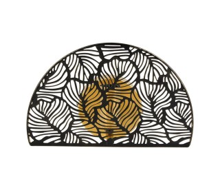 Ostaria Απλίκα Μεταλλική Calathea Μαύρη Χρυσή -37763