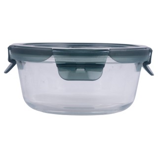 Galileo Στρογγυλό Αεροστεγές Γυάλινο Δοχείο 390 ml με Καπάκι και Κο... Galileo Στρογγυλό Αεροστεγές Γυάλινο Δοχείο 390 ml με Καπάκι και Κο...