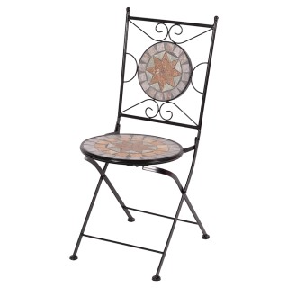 Galileo Καρέκλα εξωτερικού χώρου Cipro Est, πτυσσόμενη με σιδερένιο...