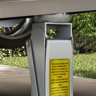 HOMCOM Χαμηλός Υδραυλικός Γρύλος με Ανύψωση 8-38cm Ενισχυμένο Ατσάλ... HOMCOM Χαμηλός Υδραυλικός Γρύλος με Ανύψωση 8-38cm Ενισχυμένο Ατσάλ...