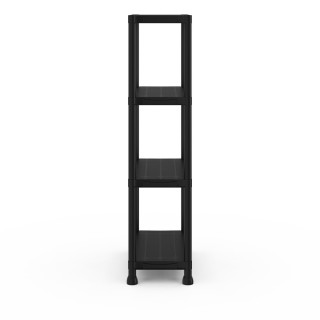 Πλαστική Ραφιέρα Αποθήκευσης με 4 Ράφια 61 x 31 x 131 cm Μαύρο 200... Πλαστική Ραφιέρα Αποθήκευσης με 4 Ράφια 61 x 31 x 131 cm Μαύρο 200...