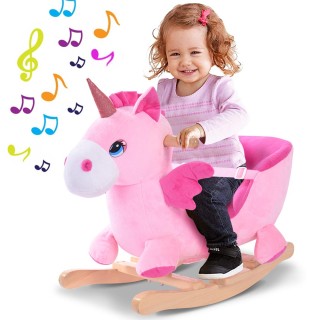 BAKAJI Κουνιστό Μονόκερος Λούτρινο Άλογο Παιχνίδι για Παιδιά με Ήχ... BAKAJI Κουνιστό Μονόκερος Λούτρινο Άλογο Παιχνίδι για Παιδιά με Ήχ...