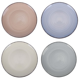 Villa DEste  Σετ 4 τμχ Πιάτο σερβιρίσματος από χειροποίητη γρανίτη ...