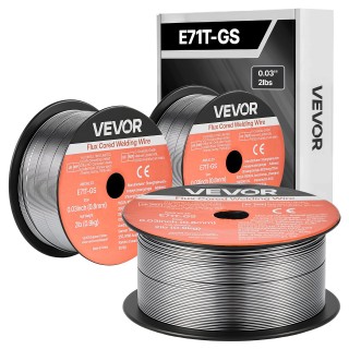 VEVOR Τρεις Ρολές Σύρμα Συγκόλλησης Flux Core MIG E71T-GS 0.8mm 0.9...