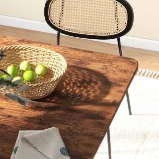 HOMCOM Πτυσσόμενο Τραπέζι με 6 Ρόδες και Ράφι Βιομηχανικού Στυλ από... HOMCOM Πτυσσόμενο Τραπέζι με 6 Ρόδες και Ράφι Βιομηχανικού Στυλ από...