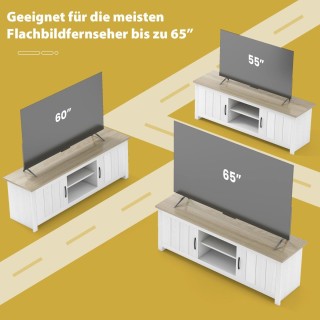 Costway Έπιπλο Τηλεόρασης με άφθονο αποθηκευτικό χώρο και μοντέρνο ... Costway Έπιπλο Τηλεόρασης με άφθονο αποθηκευτικό χώρο και μοντέρνο ...