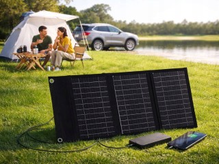 Verk Group Φορητό Πτυσσόμενο Ηλιακό Πάνελ 20W με USB Φορτιστή (Sola...