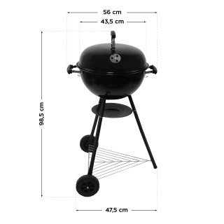 Gregman Ψησταριά 2 σε 1 Ηλεκτρική-Κάρβουνο Roast 60 5903796018967 Gregman Ψησταριά 2 σε 1 Ηλεκτρική-Κάρβουνο Roast 60 5903796018967