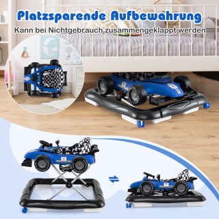 Costway Πολυλειτουργικός Περιπατητής 4-σε-1, Ρυθμιζόμενος σε 3 Στά... Costway Πολυλειτουργικός Περιπατητής 4-σε-1, Ρυθμιζόμενος σε 3 Στά...