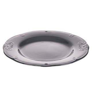 Villa dEste Home Σετ 6 τμχ Επίπεδο Πιάτο από Σμάλτωμα Γκρες 27 εκ. ... Villa dEste Home Σετ 6 τμχ Επίπεδο Πιάτο από Σμάλτωμα Γκρες 27 εκ. ...