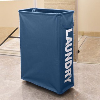 BAKAJI Πτυσσόμενο Καλάθι Απλύτων Υφασμάτινο με Ρόδες 39 x 20 x 56 ... BAKAJI Πτυσσόμενο Καλάθι Απλύτων Υφασμάτινο με Ρόδες 39 x 20 x 56 ...