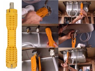 Καρυδάκι-Κλειδί για Εγκατάσταση Βρυσών & Νεροχυτών 26 x 5 cm 590745...