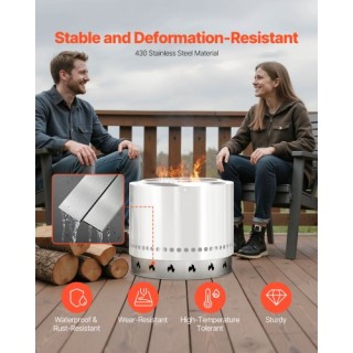 VEVOR Βάση για Σόλο Σόμπα Bonfire 68.6 cm Αντικαπνιστικό Τζάκι HKZJ... VEVOR Βάση για Σόλο Σόμπα Bonfire 68.6 cm Αντικαπνιστικό Τζάκι HKZJ...