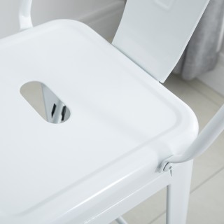 Σετ 4 Εργονομικά Σκαμπό HOMCOM από Μέταλλο με Αφαιρούμενη Πλάτη και... Σετ 4 Εργονομικά Σκαμπό HOMCOM από Μέταλλο με Αφαιρούμενη Πλάτη και...