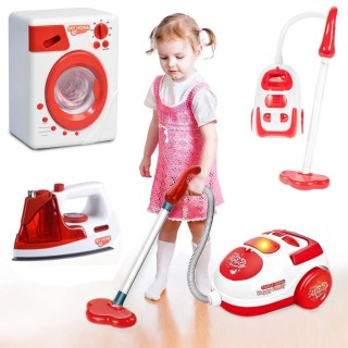 BAKAJI Ηλεκτρικές Συσκευές Παιχνίδια για Παιδιά Σιδερώστρα Πλυντήρι... BAKAJI Ηλεκτρικές Συσκευές Παιχνίδια για Παιδιά Σιδερώστρα Πλυντήρι...