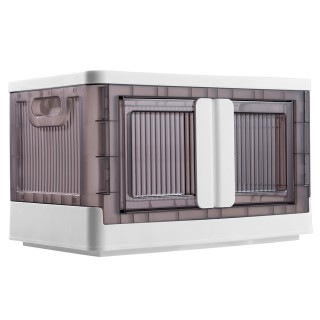 BAKAJI Σετ 4 κουτιά αποθήκευσης, οργανωτές, πτυσσόμενα 4 x 45 L 0... BAKAJI Σετ 4 κουτιά αποθήκευσης, οργανωτές, πτυσσόμενα 4 x 45 L 0...