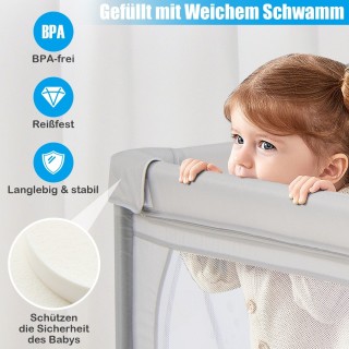 Costway Παιδικό Πάρκο Παιχνιδιού από Υψηλής Ποιότητας Ύφασμα Oxfor... Costway Παιδικό Πάρκο Παιχνιδιού από Υψηλής Ποιότητας Ύφασμα Oxfor...