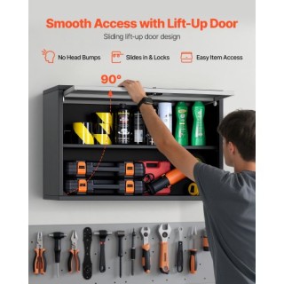 VEVOR Μεταλλικό Επιτοίχιο Ντουλάπι, 77x30.5x50 cm, με Ανακλινόμενη... VEVOR Μεταλλικό Επιτοίχιο Ντουλάπι, 77x30.5x50 cm, με Ανακλινόμενη...