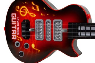 Παιδική Ηλεκτρική Κιθάρα με Μαθήματα Κιθάρας και Μελωδίες Κόκκινη H...