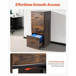 VEVOR Κάθετη Ντουλάπα Αρχείων με Κλειδαριά για Γραφείο Σπιτιού LSJS... VEVOR Κάθετη Ντουλάπα Αρχείων με Κλειδαριά για Γραφείο Σπιτιού LSJS...