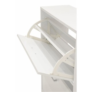 Galileo Δίφυλλη παπουτσοθήκη με αναδιπλούμενα φύλλα 63x24xΥ80 cm σε...