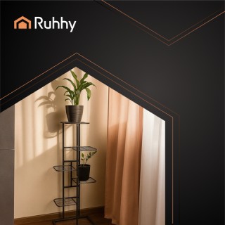 Ruhhy Ραφιέρα Φυτών 6 Επιπέδων Loft-Style από Μέταλλο – Μοντέρνος Ο...