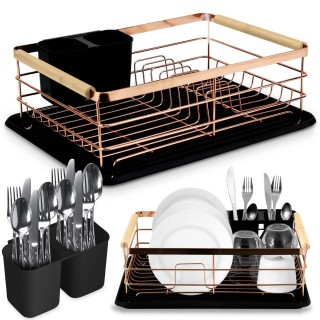 Massido Στεγνωτήριο πιάτων MS-600  χρυσό MS-600-Gold