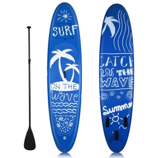 Costway Φουσκωτή Σανίδα Stand Up Paddle (SUP) για Αξέχαστες Στιγμέ... Costway Φουσκωτή Σανίδα Stand Up Paddle (SUP) για Αξέχαστες Στιγμέ...