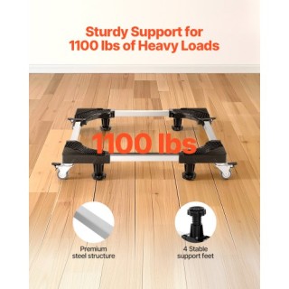 VEVOR Ρυθμιζόμενη Βάση Ψυγείου 1100 lb 27.5-35.4 Inch JJBYTCSJSLG2Y... VEVOR Ρυθμιζόμενη Βάση Ψυγείου 1100 lb 27.5-35.4 Inch JJBYTCSJSLG2Y...